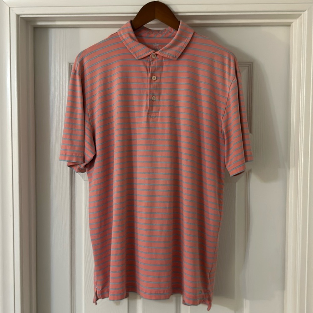 Peter Millar Seaside Wash Performance Golf Polo - Picture 3 of 6